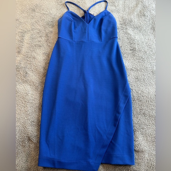 Bebe Blue Dress - Picture 2 of 4